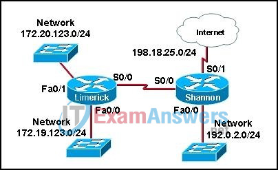 CCNA Discovery 3: DRSEnt Chapter 8 Exam Answers v4.0 16