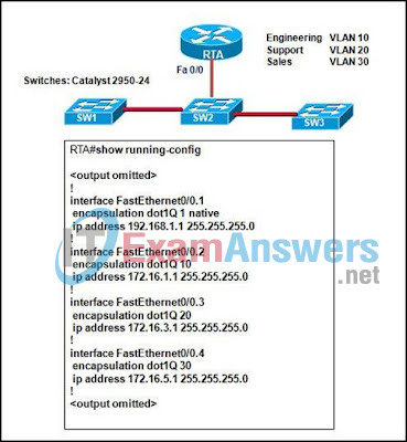 CCNA Discovery 3: DRSEnt Chapter 9 Exam Answers v4.0 18