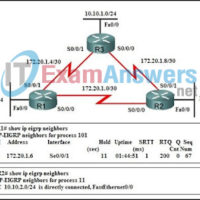 CCNA Discovery 3: DRSEnt Chapter 9 Exam Answers v4.0 50