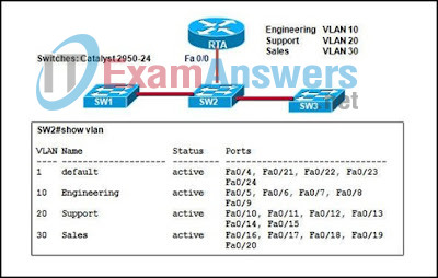 CCNA Discovery 3: DRSEnt Chapter 9 Exam Answers v4.0 32