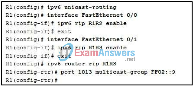 CCNP ROUTE (Version 6.0) Chapter 8 Exam Answers 10
