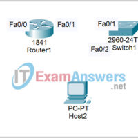 11.5.1 Packet Tracer - Basic Cisco Device Configuration Answers 3