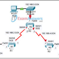 5.2.3 Packet Tracer - Configure RIP Routing on a Network Answers 11