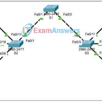 3.2.3 Packet Tracer - Investigating VLAN Trunks Answers 1