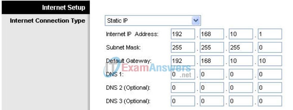 7.5.3 Packet Tracer - Troubleshooting Wireless WRT300N Answers 16