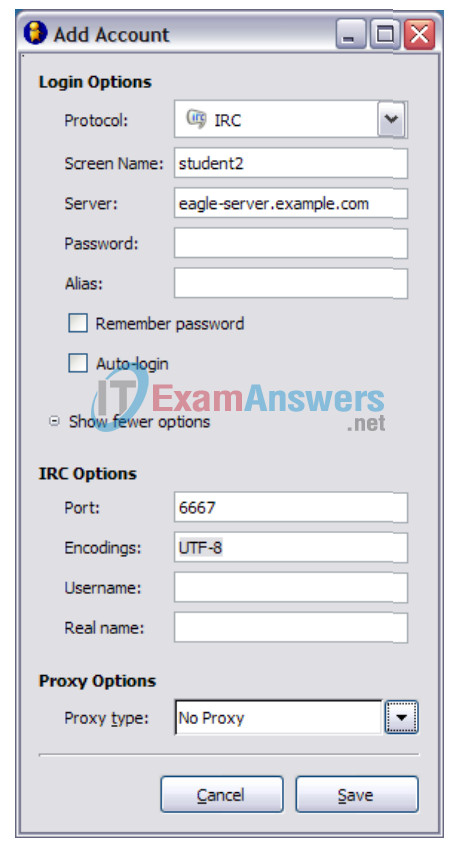 Lab 1.6.1 - Using Collaboration Tools-IRC and IM (Answers) 12