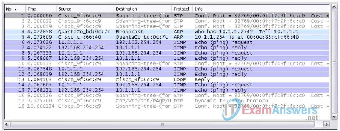 Lab 2.6.2 - Using Wireshark™ to View Protocol Data Units (Answers) 20