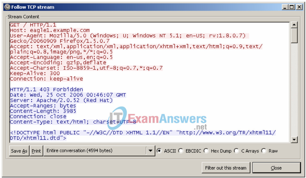 Lab 11.5.6 - Final Case Study - Datagram Analysis with Wireshark (Answers) 16