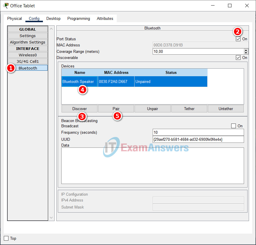 1.1.6 Packet Tracer - Connect Devices using Wireless Technologies Answers 28