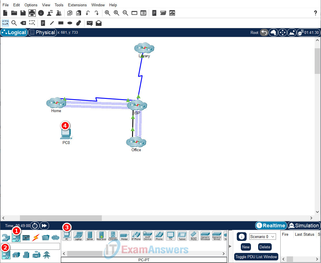 2.0.7 Packet Tracer - Edit Topologies Answers 31