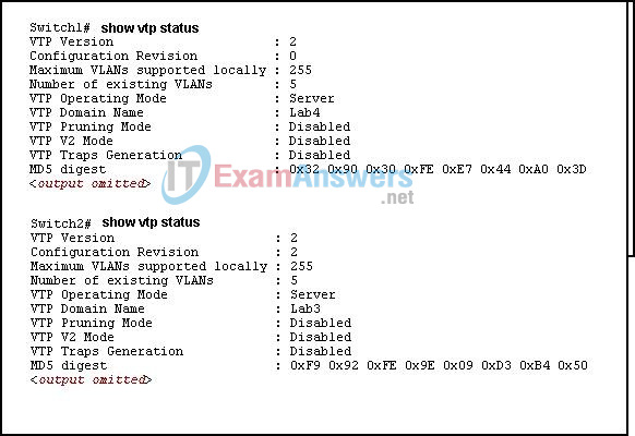 CCNA Discovery 3: DRSEnt Practice Final Exam Answers v4.0 67