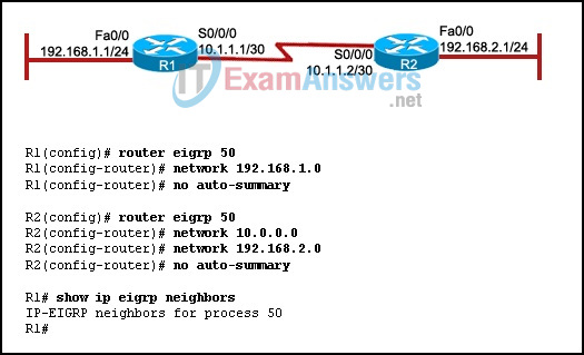 CCNA Discovery 3: DRSEnt Practice Final Exam Answers v4.0 77