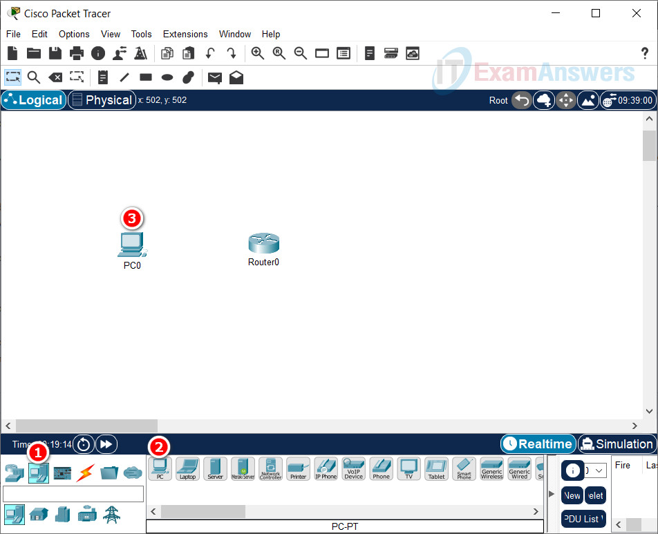 How to access the CLI Router or Switch in Packet Tracer 10
