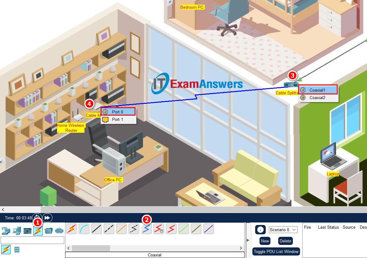 4.4.4 Packet Tracer - Configure a Wireless Router and Client Answers 23